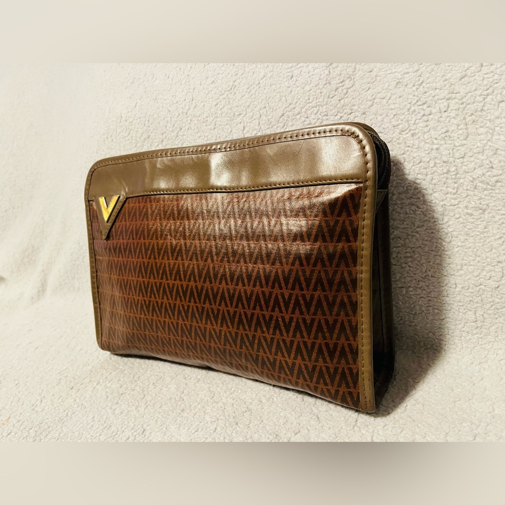 Mario Valentino Monogram Clutch - Picture 6 of 13